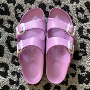 Eva Arizona Birkenstocks (rubber)